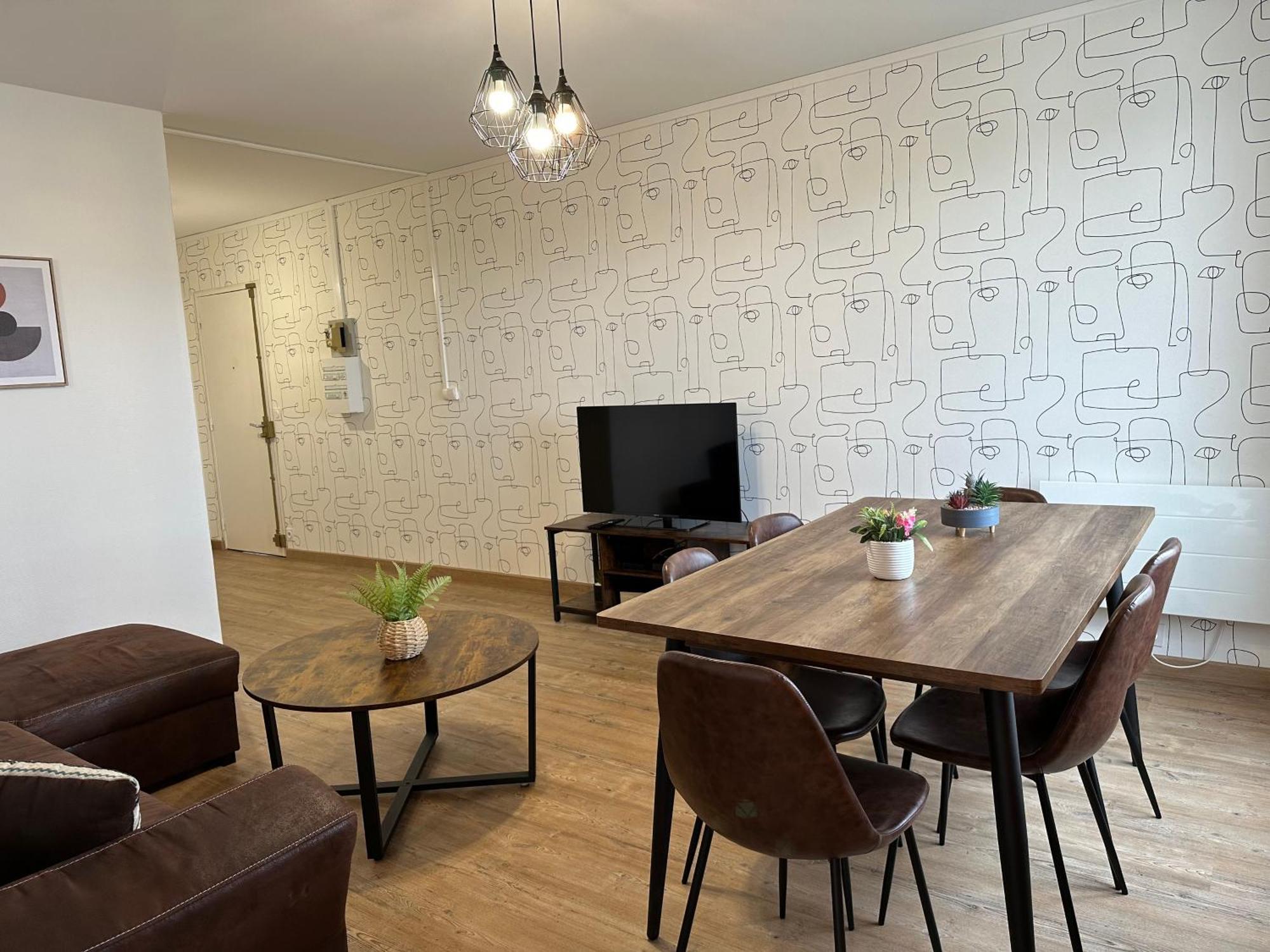 Le Grand Parc 13 - 2 Chambres - Wifi - Parking ชาโตรูซ์ ภายนอก รูปภาพ