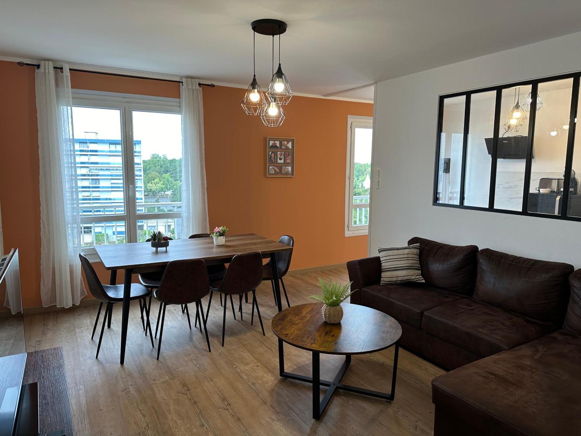 Le Grand Parc 13 - 2 Chambres - Wifi - Parking ชาโตรูซ์ ภายนอก รูปภาพ